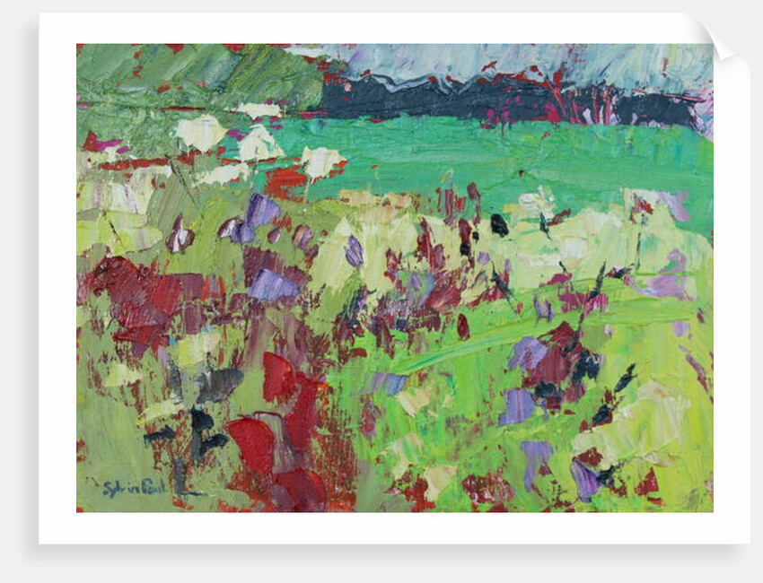 Green Field, 2018 by Sylvia Paul