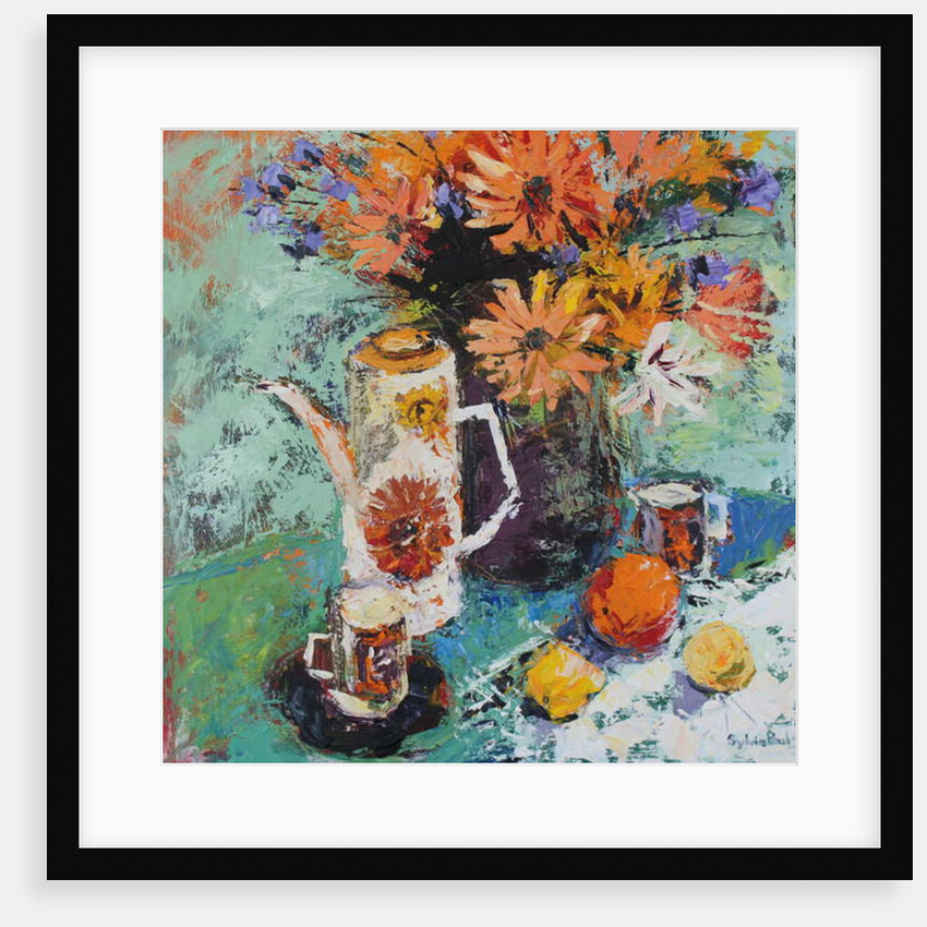 Coffee Pot Still Life, 2018 by Sylvia Paul