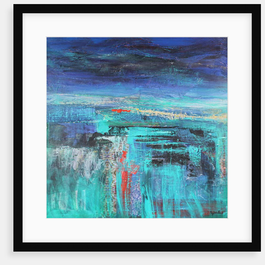 Sapphire Sky and Turquoise Sea, 2019 by Sylvia Paul