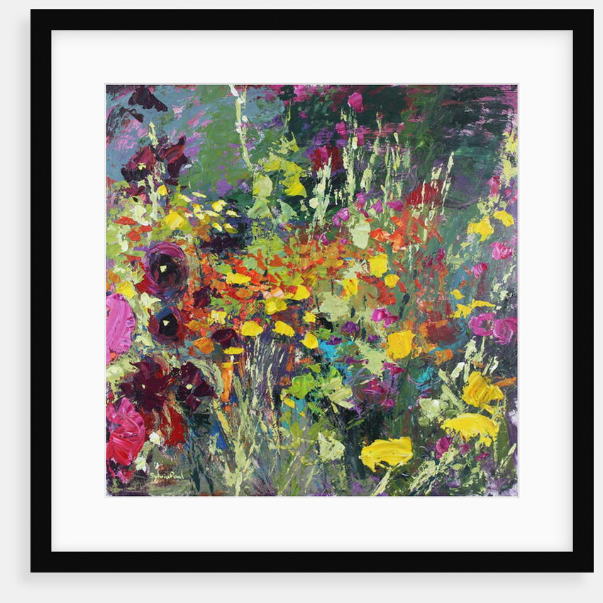 A Splash of Colour in the Garden, 2019 by Sylvia Paul