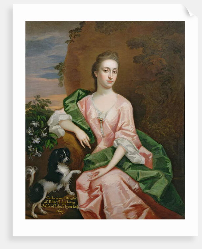 Catharine Littleton, wife of John Floyer, 1697 by Godfrey Kneller