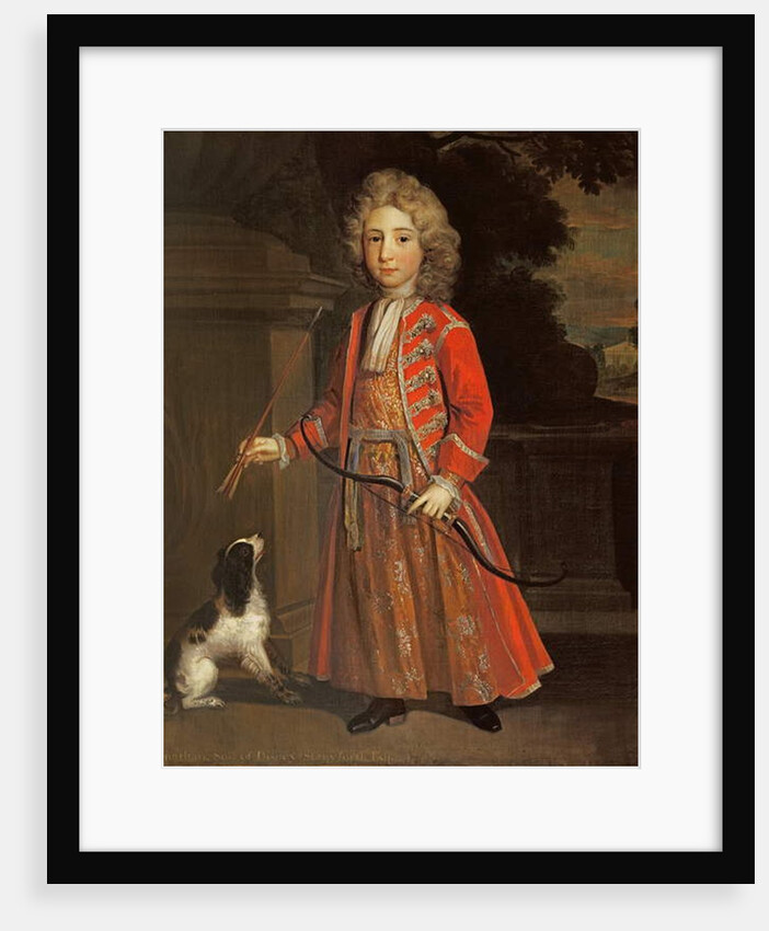 Jonathan Stanforth as a young boy, c.1715 by English School