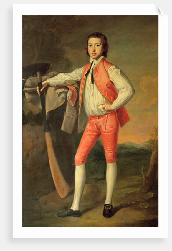 Sir William FitzHerbert as a boy by Joseph (follower of) Wright of Derby