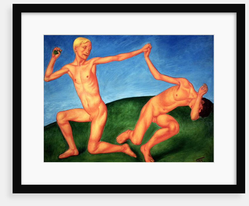 The Playing Boys, 1911 by Kuzma Sergeevich Petrov-Vodkin