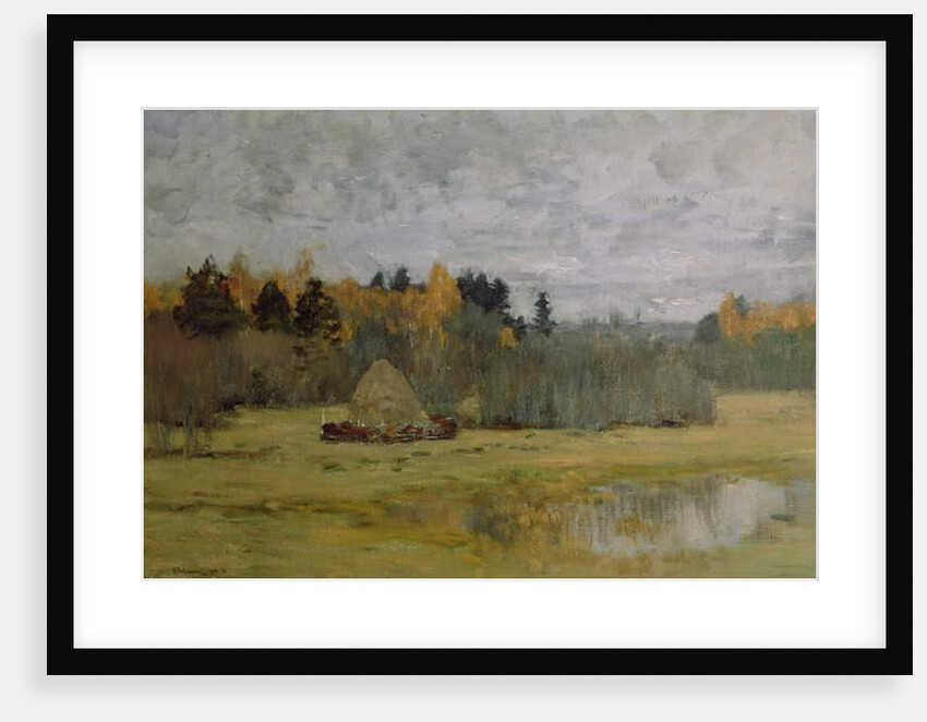 Late Autumn, 1894-98 by Isaak Ilyich Levitan