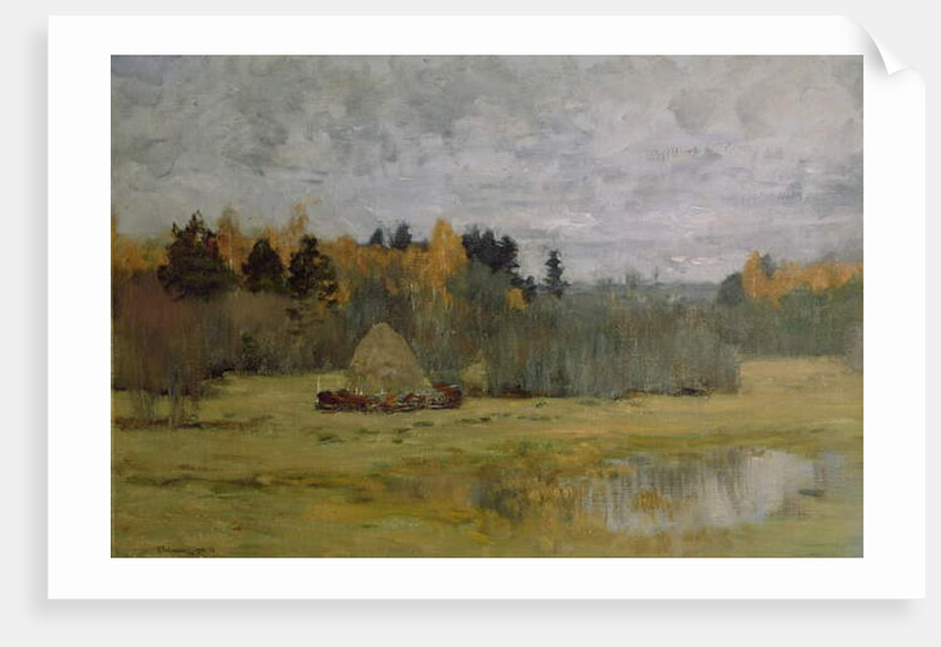 Late Autumn, 1894-98 by Isaak Ilyich Levitan