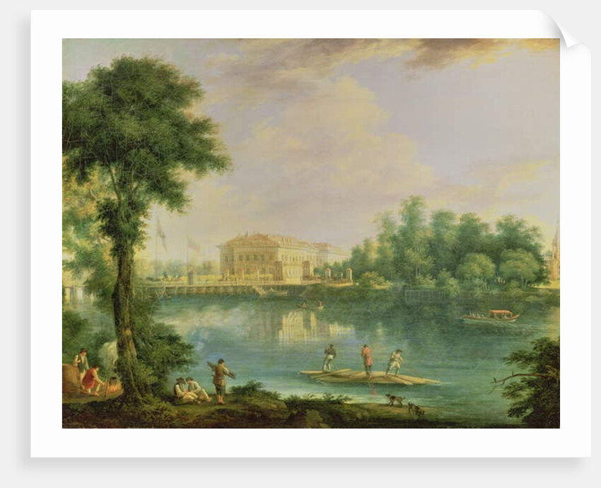 View of the Kamennostrovsky Palace, St. Petersburg by Semen Fedorovich Shchedrin