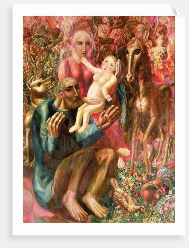 The Family by Pavel Nikolaevich Filonov