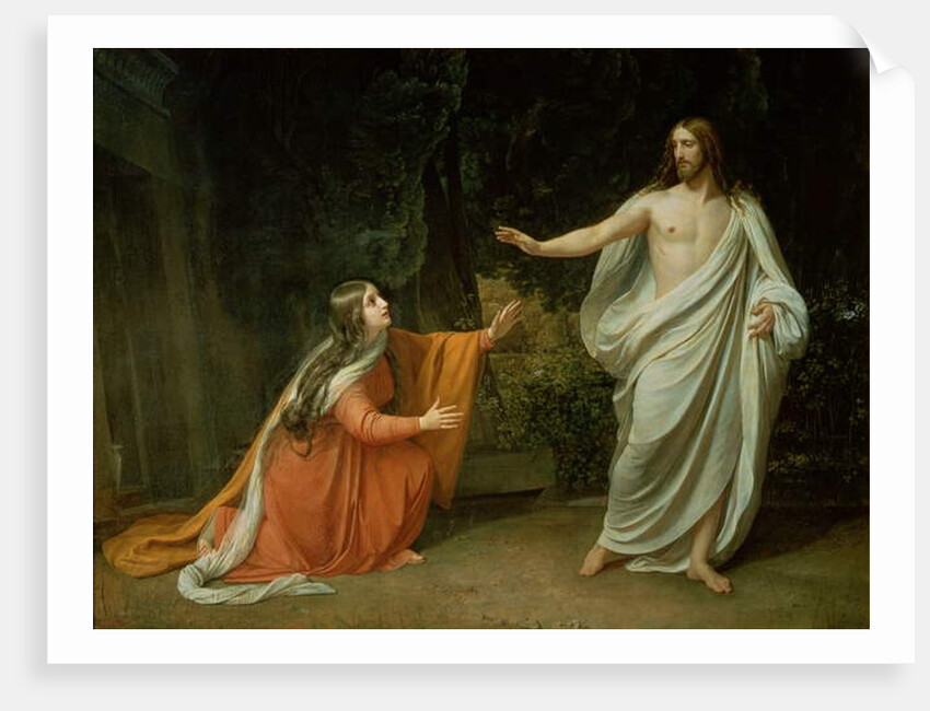 The Appearance of Christ to Mary Magdalene, 1835 by Aleksandr Andreevich Ivanov