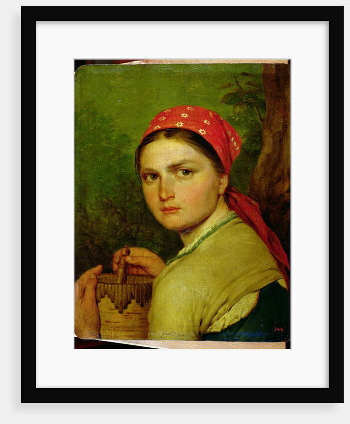 Girl with a Birch-Bark Jar, c.1824 by Aleksei Gavrilovich Venetsianov