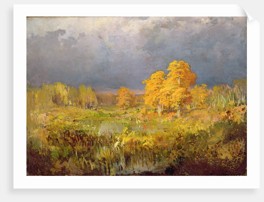 Forest Swamp in Autumn, c.1872 by Fedor Aleksandrovich Vasiliev