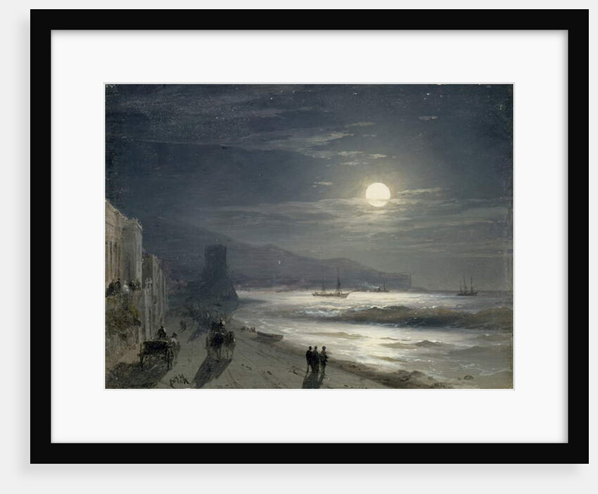 Moon Night, 1885 by Ivan Konstantinovich Aivazovsky