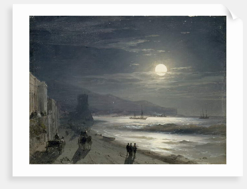 Moon Night, 1885 by Ivan Konstantinovich Aivazovsky
