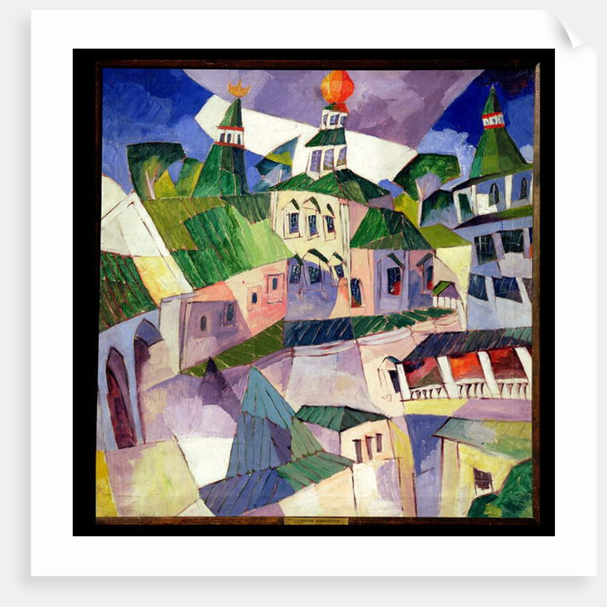 Monastery, 1926 by Aristarkh Vasilievic Lentulov