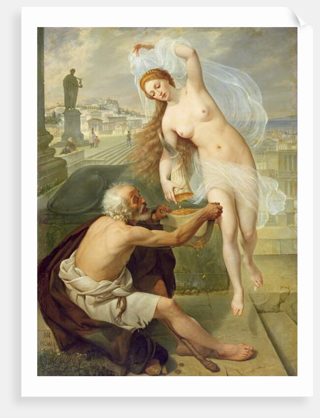 Fortuna and Beggar, 1836 by Alexei Tarasovich Markov