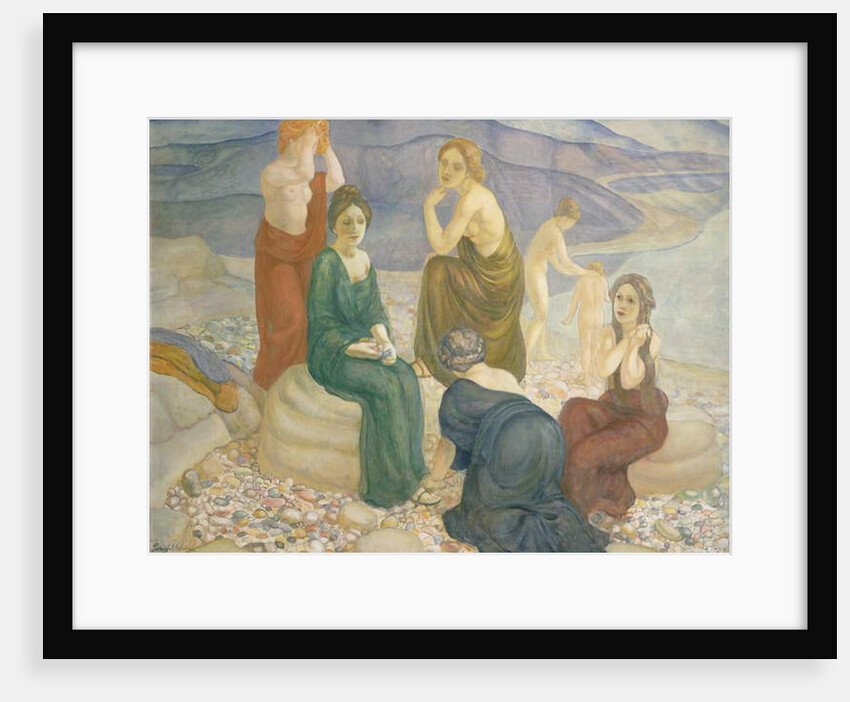 Evening, 1908 by Kuzma Sergeevich Petrov-Vodkin