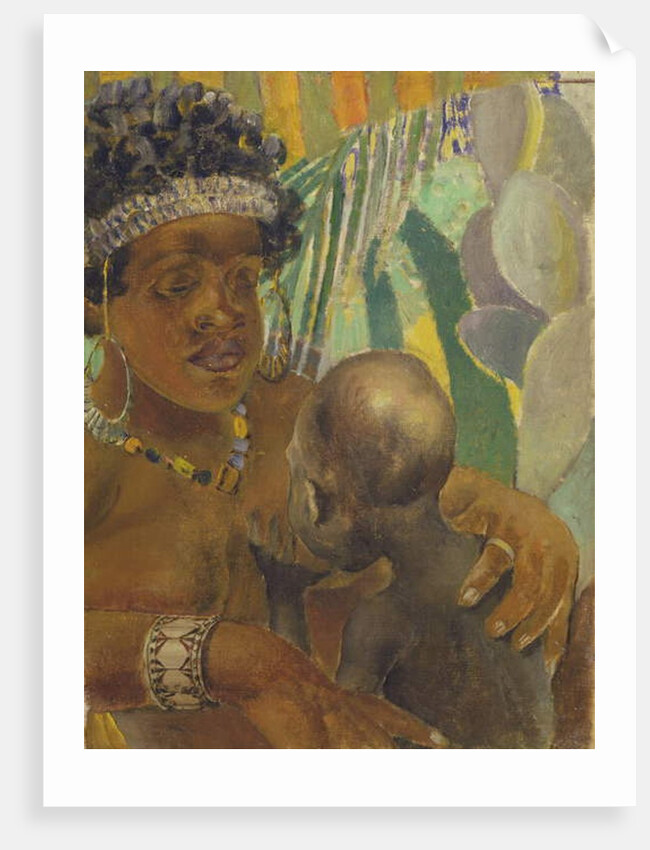 Negress, 1907 by Kuzma Sergeevich Petrov-Vodkin