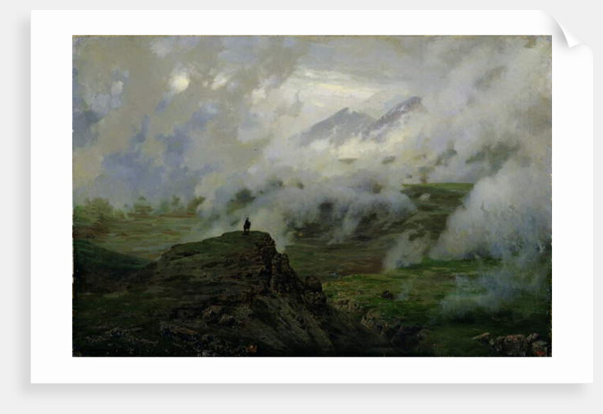 Mount El'brus, Russia, 1894 by Nikolai Aleksandrovich Yaroshenko