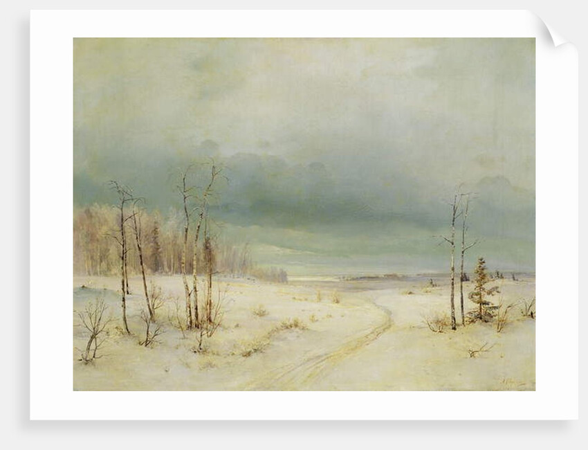 Winter by Aleksei Kondratevich Savrasov