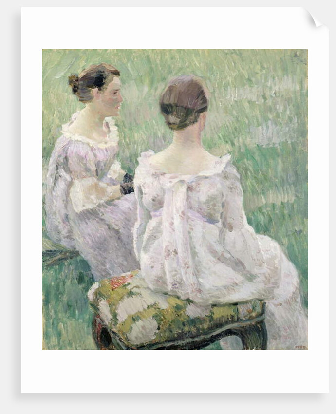Two Seated Women, 1899 by Viktor Elpidiforovich Borisov-Musatov