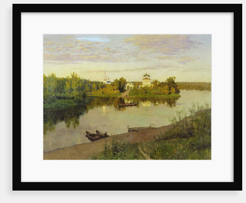 The Evening Bell Tolls, 1892 by Isaak Ilyich Levitan