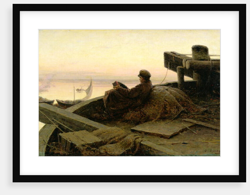 On The River Volga, 1889 by Abram Efimovich Arkhipov