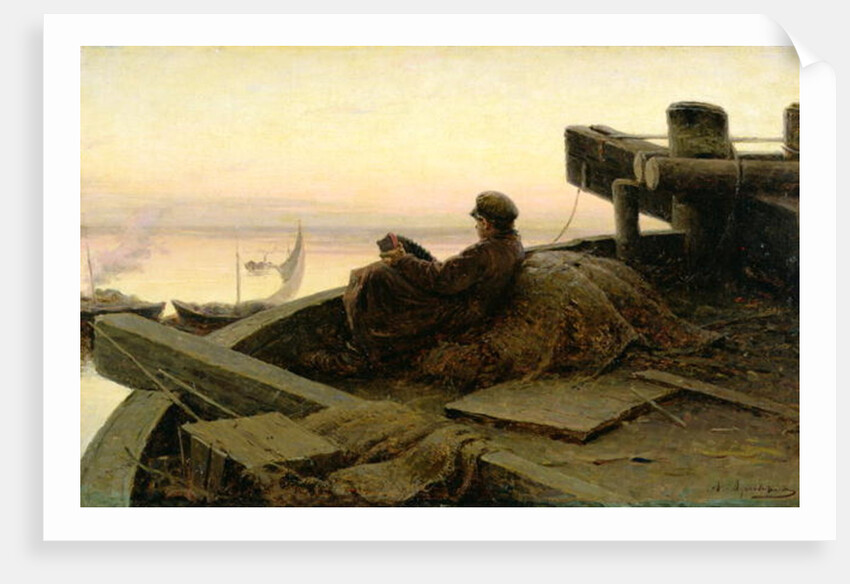 On The River Volga, 1889 by Abram Efimovich Arkhipov