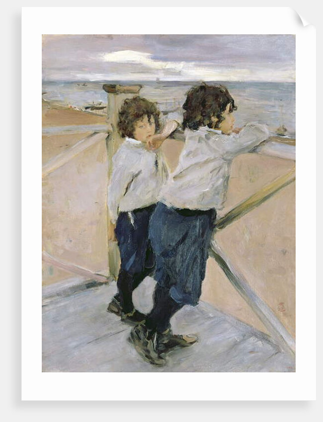 Two Boys, 1899 by Valentin Aleksandrovich Serov