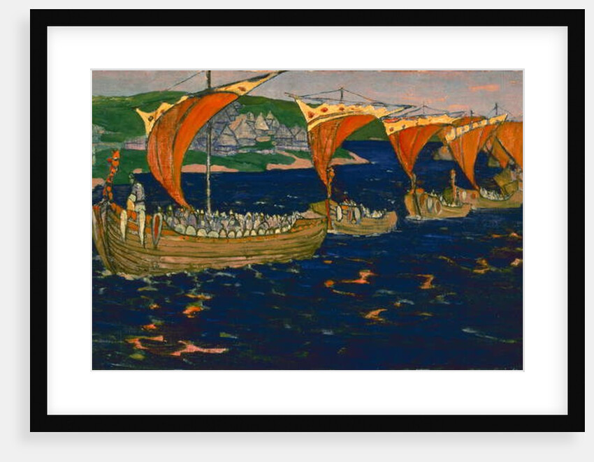 Uninvited Guests by Nicholas Roerich