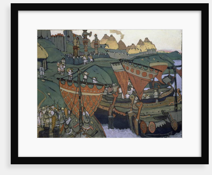 The Slavs on the Dnieper, 1905 by Nicholas Roerich