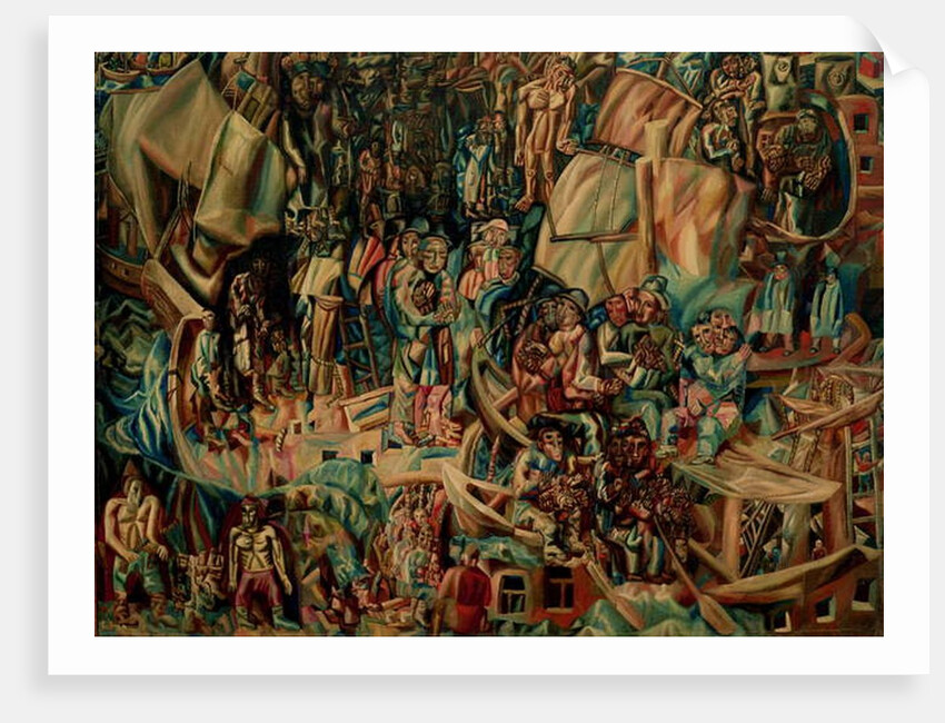 Bringing in the Universal Flowering, 1919 by Pavel Nikolaevich Filonov