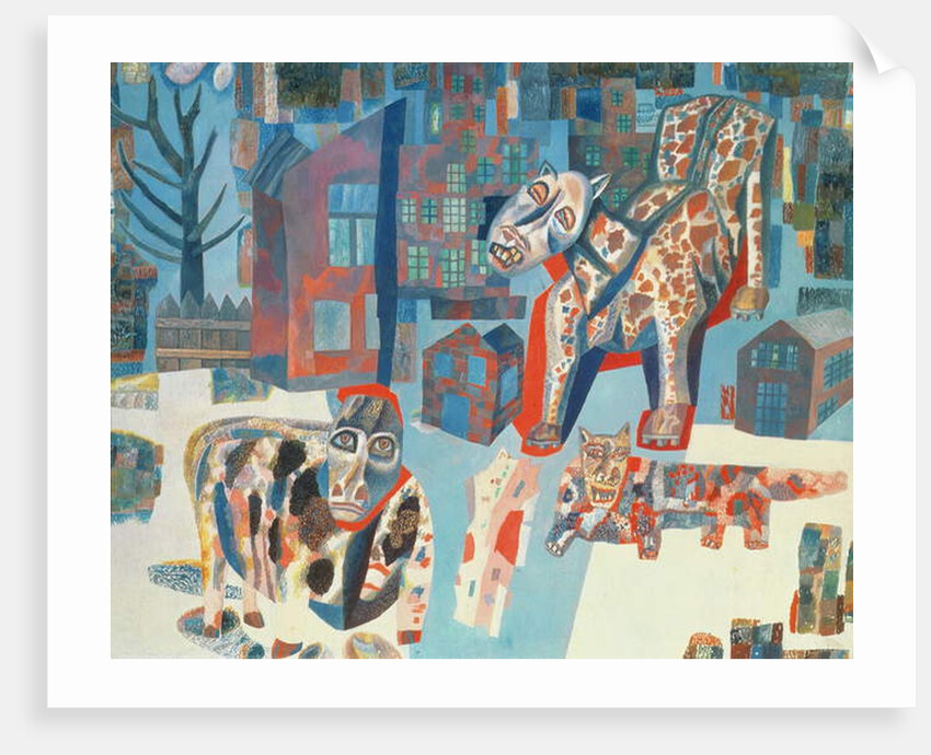 The Beasts, 1925-6 by Pavel Nikolaevich Filonov