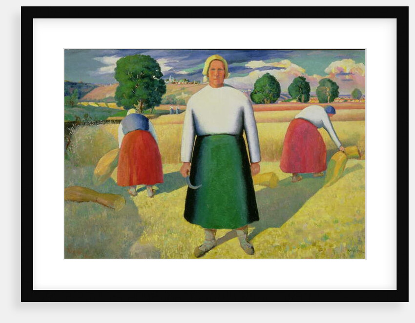 The Harvesters, 1909-10 by Kazimir Severinovich Malevich