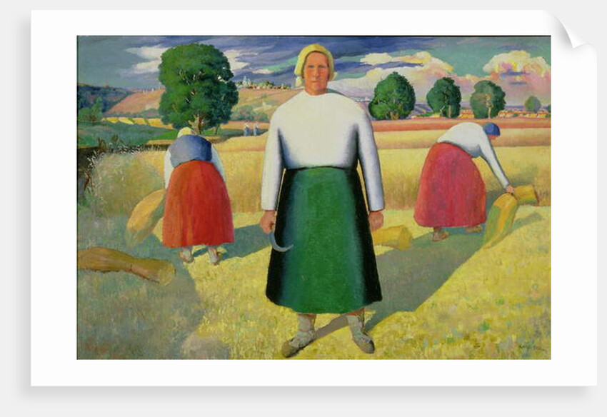 The Harvesters, 1909-10 by Kazimir Severinovich Malevich