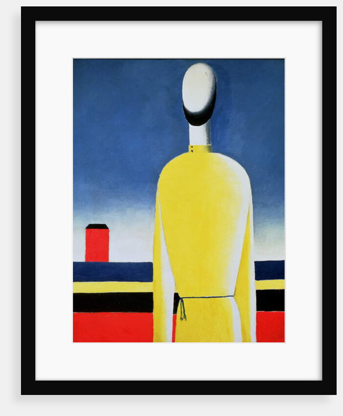 Half-figure in a Yellow Shirt, 1928-32 by Kazimir Severinovich Malevich