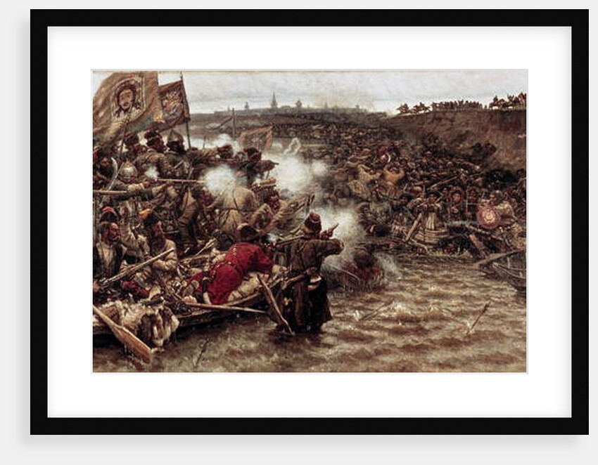 Yermak's Conquest of Siberia in 1582, 1895 by Vasilij Ivanovic Surikov