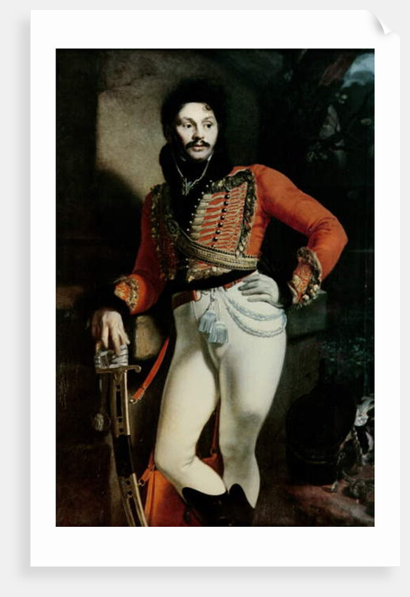 Portrait of Colonel Evgraf V. Davydov 1809 by Orest Adamovich Kiprensky