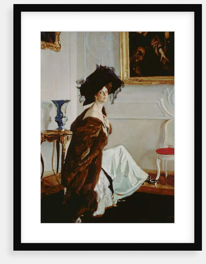 Portrait of Princess Olga Konstantinovna Orlova 1911 by Valentin Aleksandrovich Serov