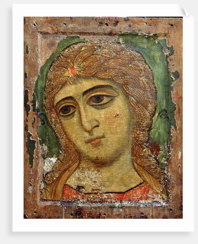 Archangel Gabriel Russian icon, 12th century by School Russian