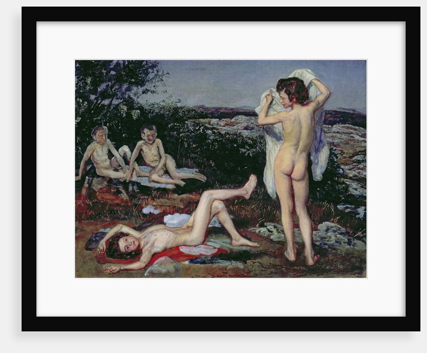 Four Naked Boys, study for 'The Appearance of Christ before the People', 1840-50 by Aleksandr Andreevich Ivanov