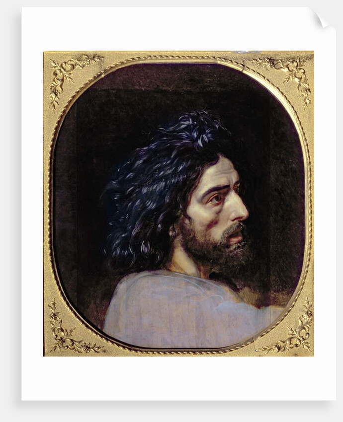 Head of John the Baptist, study for 'The Appearance of Christ before the People' by Aleksandr Andreevich Ivanov
