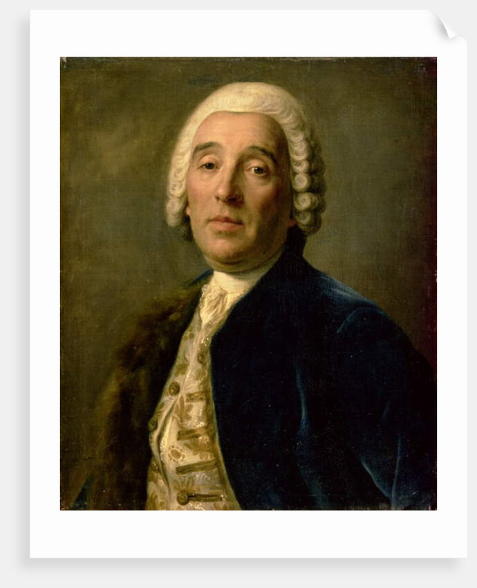 Portrait of the architect Bartolomeo Francesco Rastrelli by Pietro Antonio Rotari