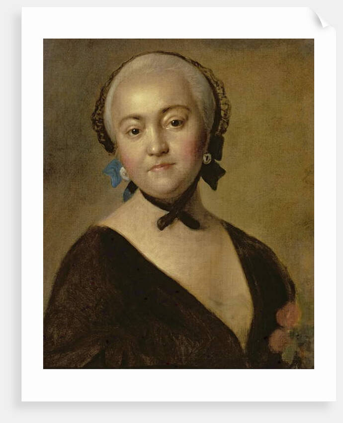 Portrait of the Empress Elizabeth Petrovna 1760 by Pietro Antonio Rotari