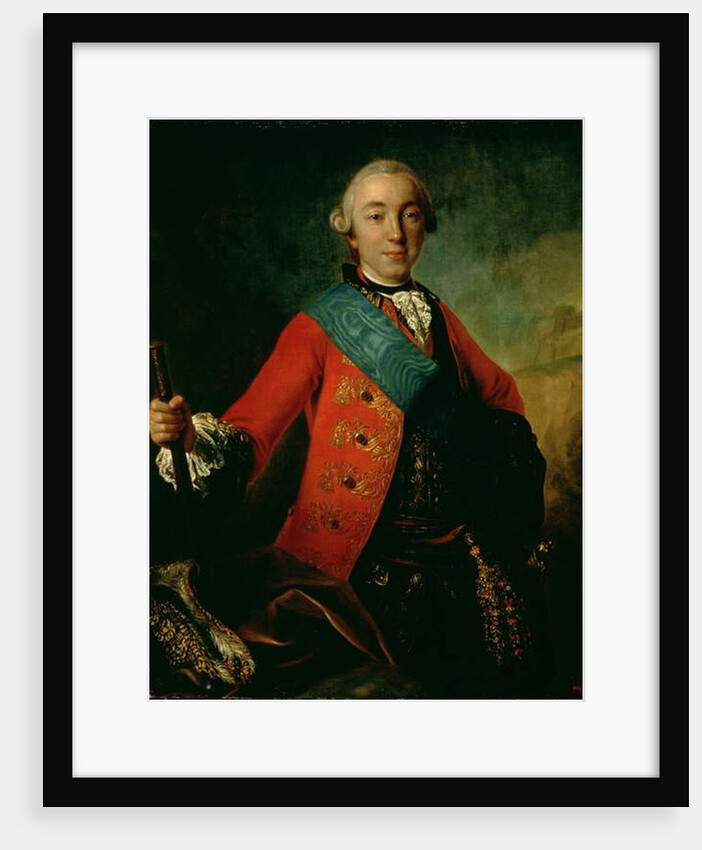 Portrait of Petr Fedorovich 1758 by Fedor Stepanovich Rokotov