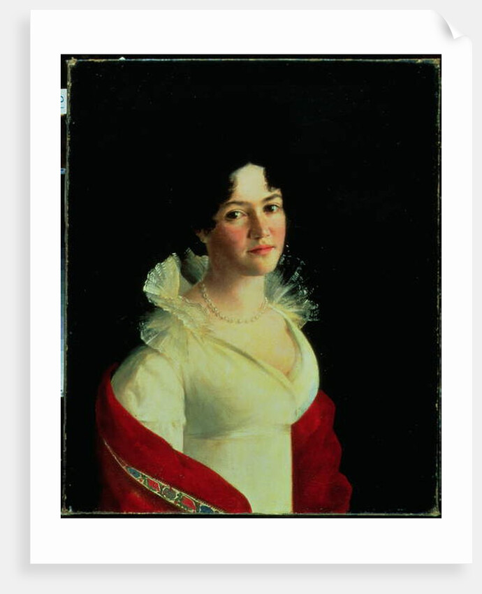 Portrait of Countess Natalia Pavlovna Zubova c.1820 by School Russian