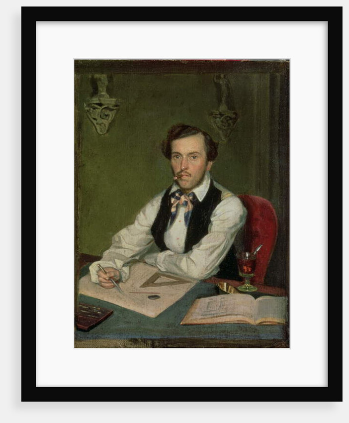 Portrait of an Architect by Pavel Andreevich Fedotov