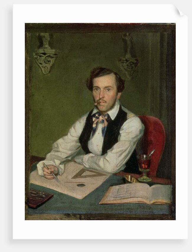 Portrait of an Architect by Pavel Andreevich Fedotov
