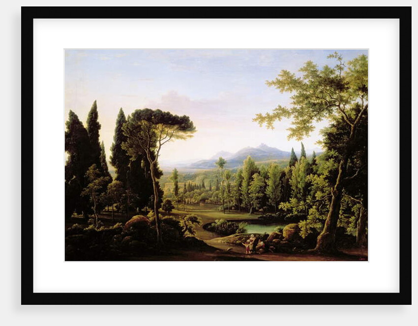 View of Hadrian's Villa near Rome by Fedor Mikhailovich Matveev