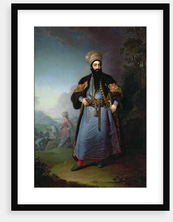 Portrait of Murtaza-Kuli-Khan brother of Aga-Mahommed, the Persian Shah, 1796 by Vladimir Lukich Borovikovsky