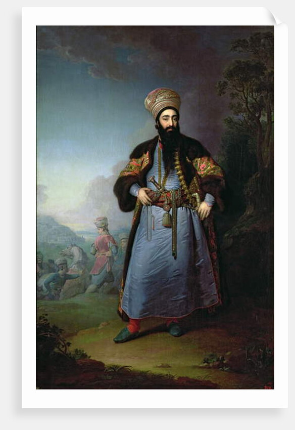 Portrait of Murtaza-Kuli-Khan brother of Aga-Mahommed, the Persian Shah, 1796 by Vladimir Lukich Borovikovsky